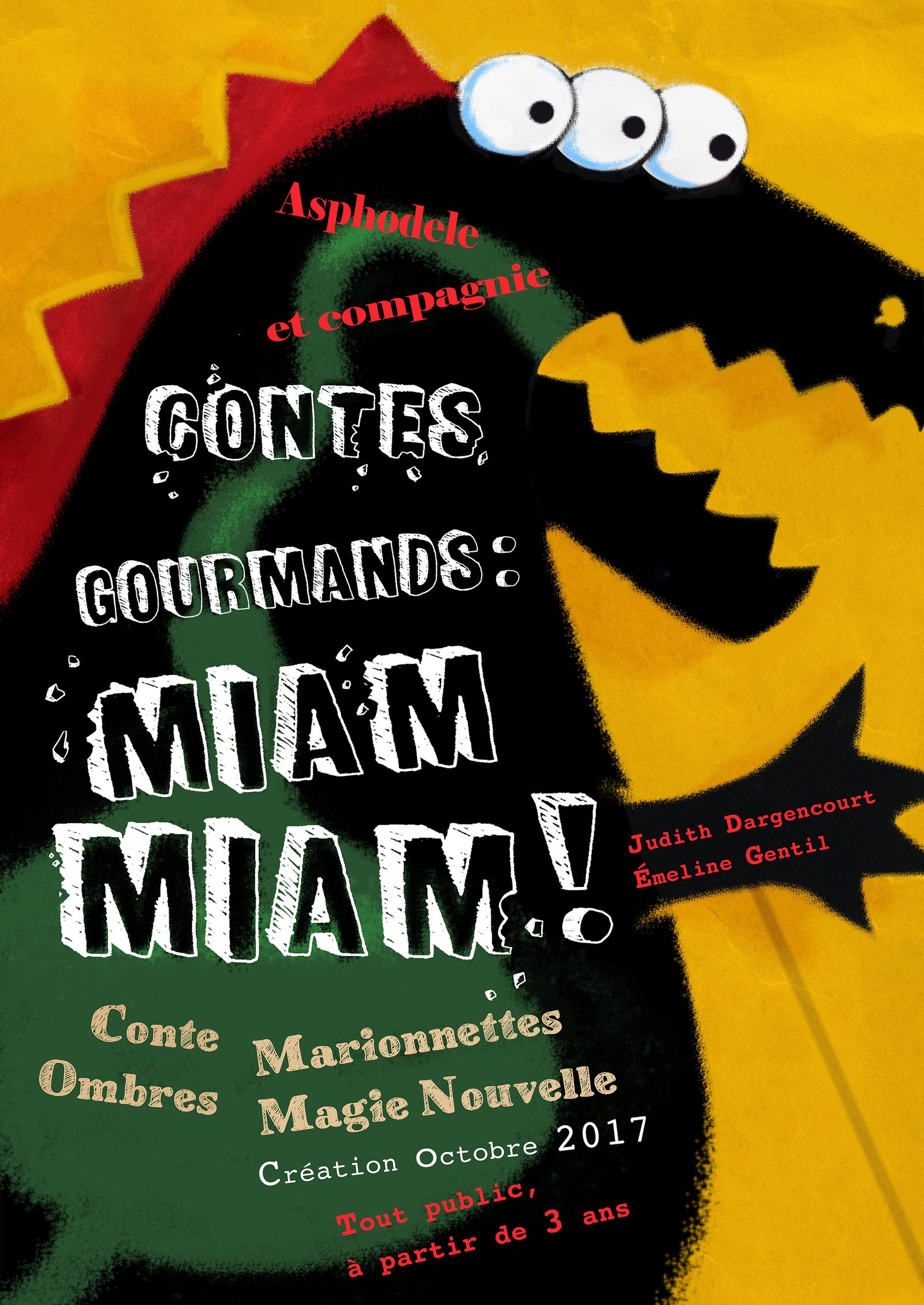 Affiche Spectacle Miam Miam